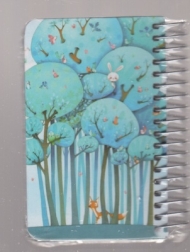 دفتر یادداشت سیمی نیمه جیبی 1/16 کد4532