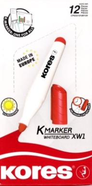 ماژیک قرمز گرد کورس KMARKER WHITE BOARD XW1 ART.NO.:220837