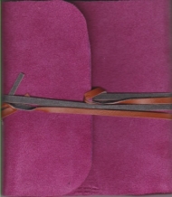 دفتر چرم اشپالت مربع امین