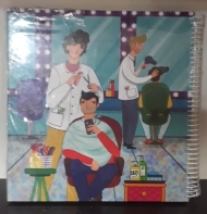 دفتر خشتی بزرگ فنری نقطه ای سلفونی NO: 221135