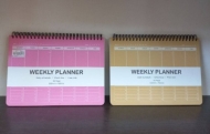 دفتر برنامه ریزی WEEKLY PLANNER رنگ بندی