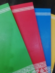 دفتر 60 برگ ته چسب (آبی - زرد - سبز - قرمز)