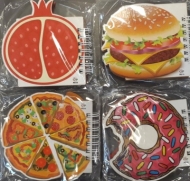 دفتر یاداشت جلد چوبی فنردار طرح خوراکی ها ماه دونه NO : mah-m316