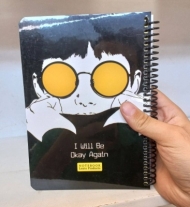 دفتر لمینیتی تک خط و شطرنجی A5