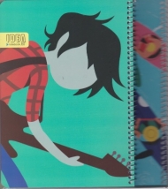 دفتر 60 برگ وزیری سیمی جلد نرم