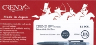 خودکار 0.7 آبی تیره کرند - CREND Blue Black GP1 Gel 0.7 mm No:CGP1J-34F
