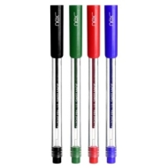 خودکار مشکی بدنه شفاف نکست - NEX BLACK BALL POINT PEN 1.0
