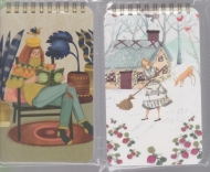 یادداشت 80 برگ برگ سیمی طلقی 1/8 پنجره ای