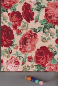 دفتر پارچه ای مربع امین