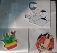 استیکر تکی رهام