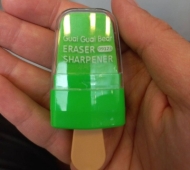 پاک کن تراش طرح بستنی