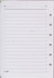 کاغذ کلاسور 6 حلقه یادداشتی 80 برگ مستر نوت