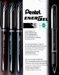 روان نویس درب دار - ENERGEL BL-27