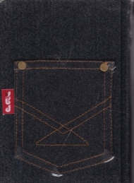 دفتر مشکی جیب (جین)