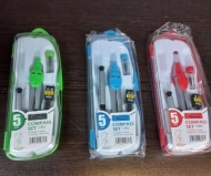 ست پرگار فلزی لیدر 8822