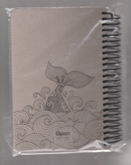 دفتر 100 برگ 21×14 سیمی کلاسیک کرجی