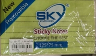 پست ایت خط دار 75×125 رنگی - STICKY NOTES