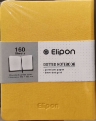 دفتر یادداشت 80 برگ نقطه ای ته دوخت