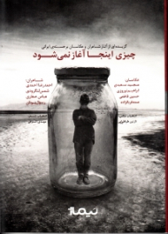 چیزی اینجا آغاز نمی شود (گزیده ای از آثار شاعران و عکاسان برجسته ایرانی)