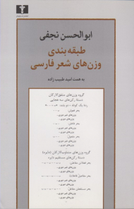 طبقه بندی وزن های شعر فارسی