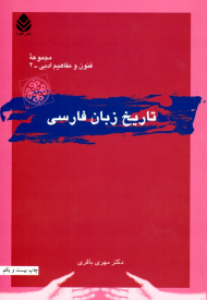 تاریخ زبان فارسی (مجموعه فنون و مفاهیم ادبی 2)