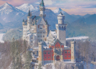 پازل 1000 تکه - NEUSCHWANSTEIN CASTLE IN WINTER NO: 6000-5419