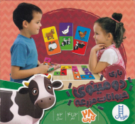 بازی دومینوی حیوانات مزرعه (28 کارت)