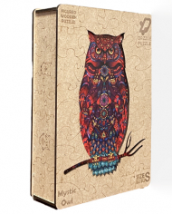 جغد (سه بعدی رنگی)