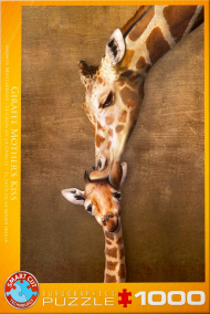 پازل 1000 تکه - JEWELERY OF THE GIRAFFE GIRL NO: 6000-0301