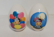 تخم مرغ سرامیکی طرح گاو