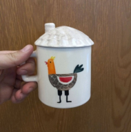 لیوان در دار شترمرغ