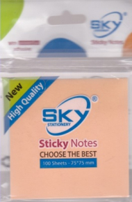 پست ایت رنگی 75×75 اسکای - SKY STICKY NOTES