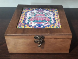 جعبه چوبی 17×17