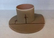 اسپرسو خوری و نعلبکی