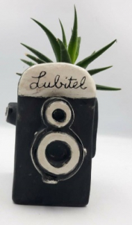 دوربین لوبیتل (با گل) نقطه پر رنگ