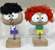 عروسک فنری کله پوک