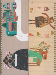 تقویم پلنر سیمی سایز 10×29 جلد سخت