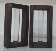 جاقلمه چوبی مستطیل کوچک - NO:F401 MINI