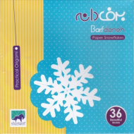 بسته اوریگامی برف دانه (PAPER SNOWFLAKES)