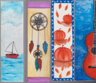 بوک مارک نقاشی