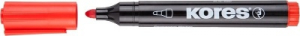 ماژیک معمولی نوک گرد قرمز کورس - KORES K MARKER NO: 20937