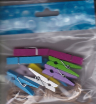 گیره چوبی بزرگ (کنف 1/5)