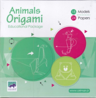 بسته آموزشی اوریگامی حیوانات - ANIMALS Origami (سطح متوسط-دو زبانه)