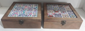 جعبه چوبی 22×22