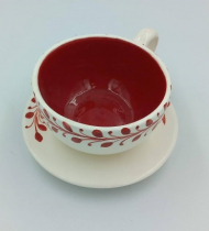 فنجان نعلبکی لاته خوری