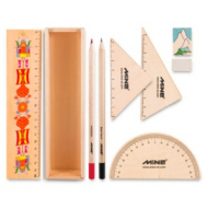 مجموعه نوشت افزار چوبی تیمبرست ماین - MINE