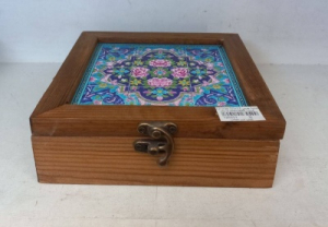 جعبه چوبی 17×17 چوب ترمو