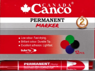 ماژیک پرمننت گرد قرمز کنکو - PERMANENT MARKER