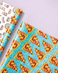کاغذ کادو گلاسه (فانتزی) لوتوس - Wrapping Paper