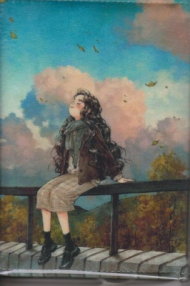 دفتر پالتویی دوختی خط دار نخودی پارچه ای NO: 264321